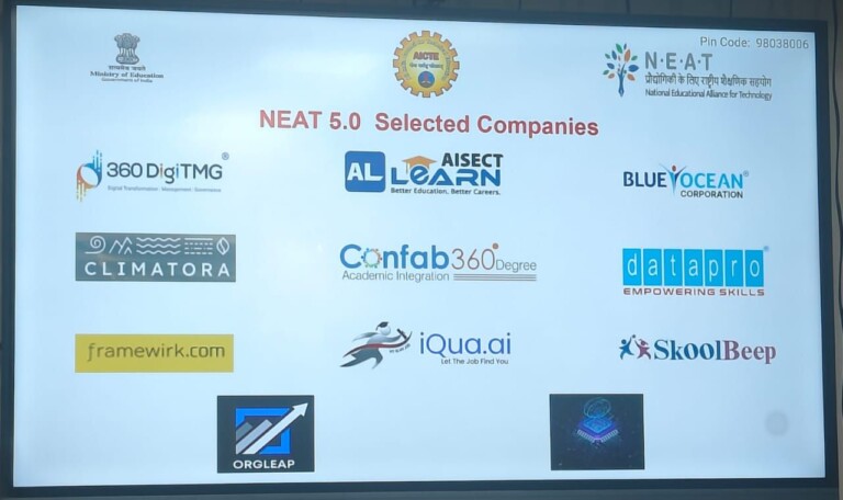 All India Council of Technical Education (AICTE) Signed MoU with Confab 360 Degree