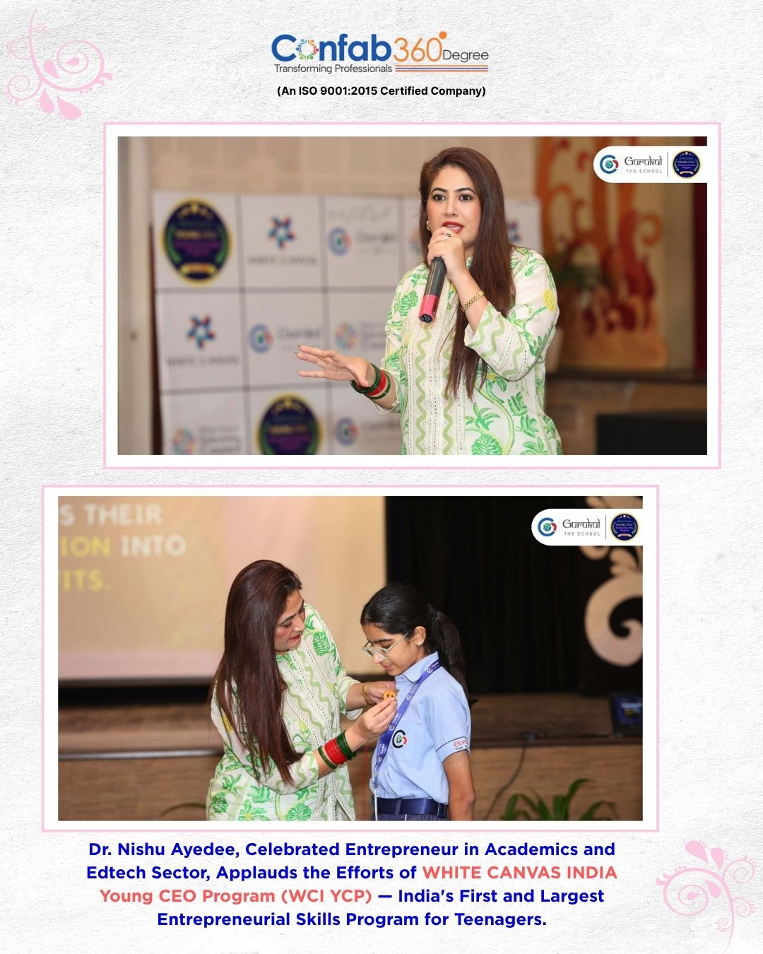 WHITE CANVAS INDIA Young CEO Program (@WCI YCP) - Image 1