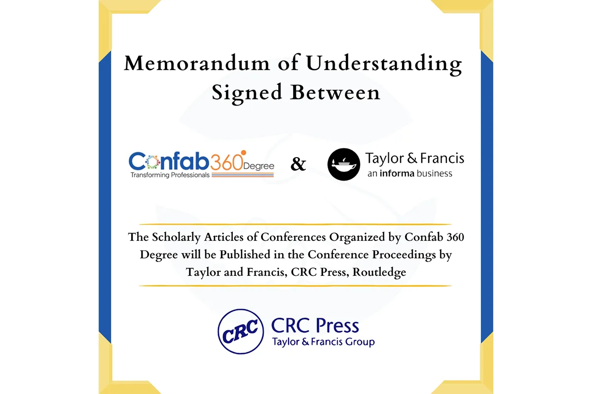 MoU with Taylor and Francis, CRC Press