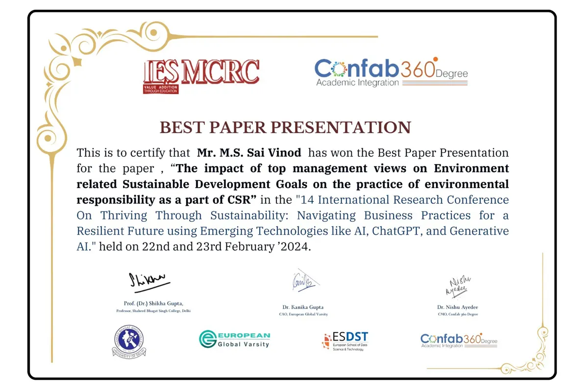 Navigating Business Practices for a Resilient Future using Emerging Technologies like AI, ChatGPT, and Generative AI 22nd - 23nd Feb 2024 - Image 3