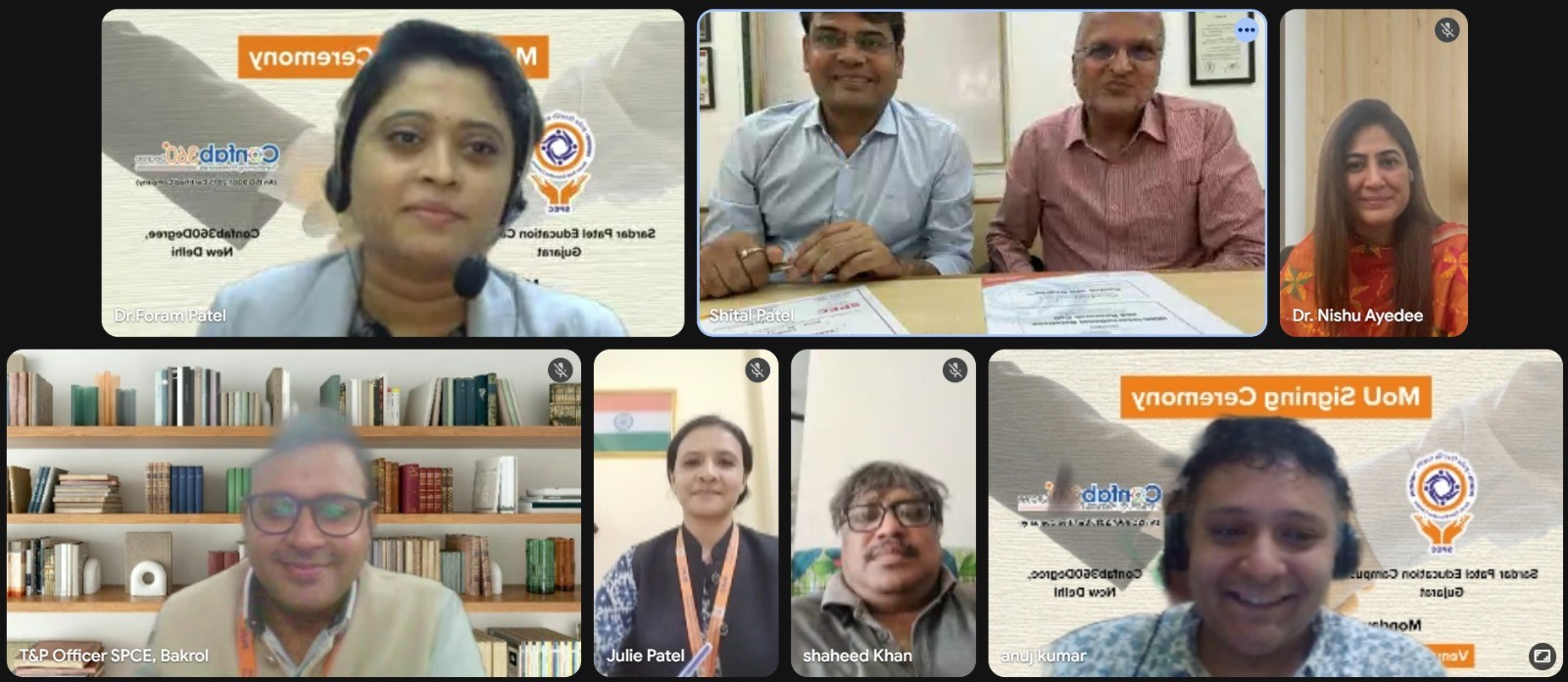 MoU Signed with Sardar Patel Education Campus, Gujarat, India - Image 3