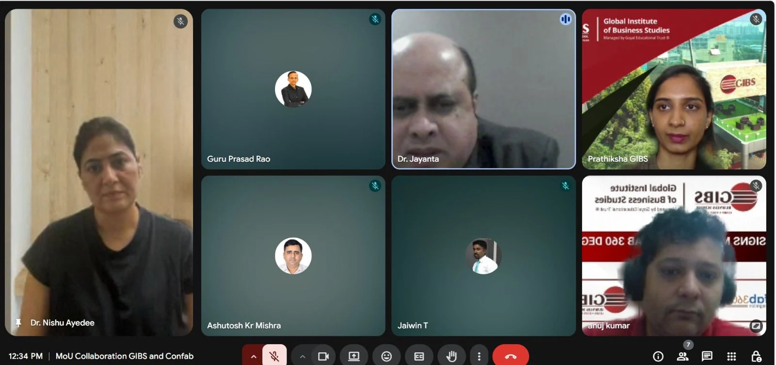 GIBS Signs MoU with Confab 360 Degree, New Delhi - Image 2