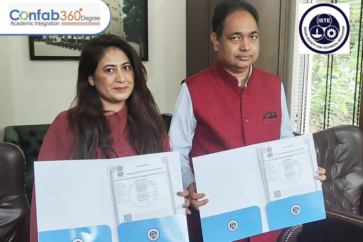 M/S Confab 360 Degree has signed a Memorandum of Understanding with the Indian Society for Technical Education to enhance research, publications, grants, and training programs. - Image 1