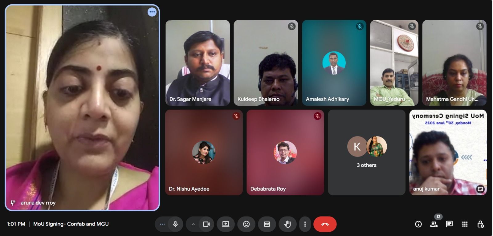 Confab 360 Degree has officially signed a Memorandum Understanding (MoU) with Mahatma Gandhi University (MGU), Meghalaya - Image 6