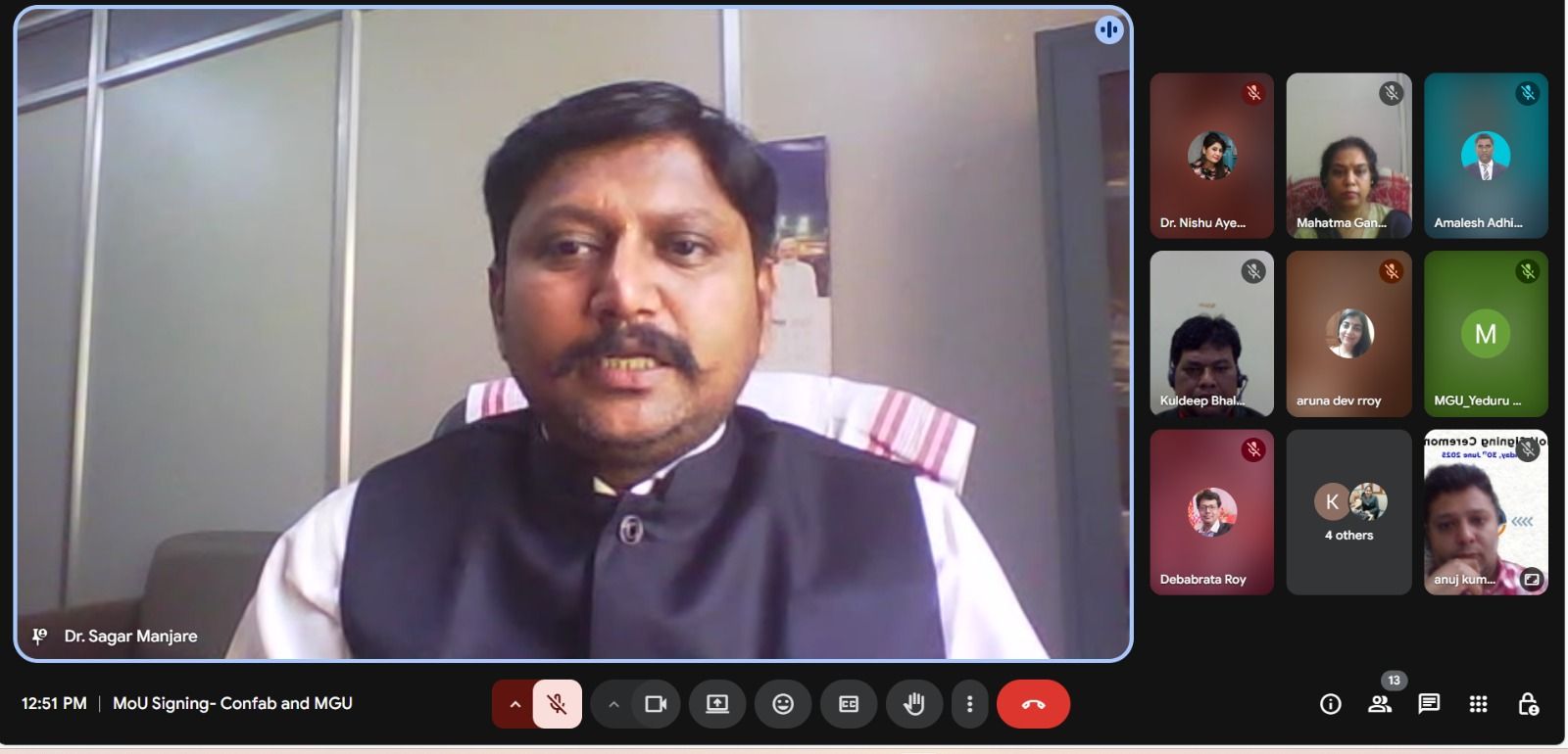 Confab 360 Degree has officially signed a Memorandum Understanding (MoU) with Mahatma Gandhi University (MGU), Meghalaya - Image 8