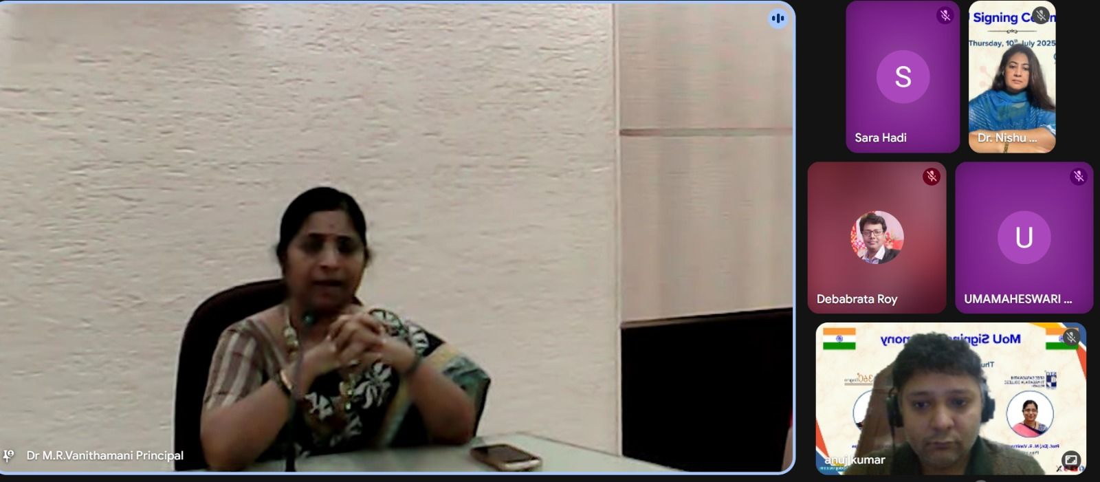 Confab 360 Degree has officially signed a Memorandum Understanding (MoU) with Sree Saraswathi Thyagaraja College, Pollachi, Tamil Nadu - Image 3