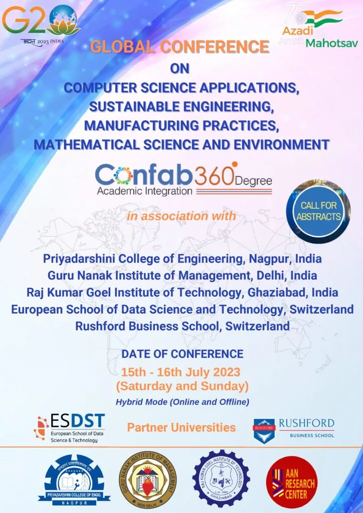 Computer Science Applications, Sustainable Engineering, Manufacturing Practices, Mathematical Science And Environment - Image 1
