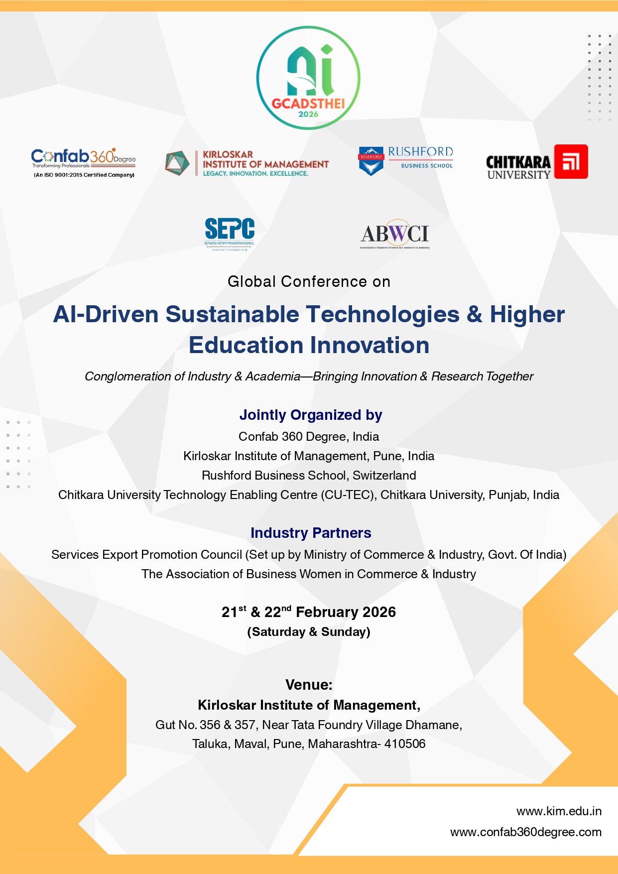 AI-DRIVEN SUSTAINABLE TECHNOLOGIES & HIGHER EDUCATION INNOVATION - Image 1